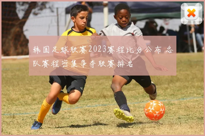 韩国足球联赛2023赛程比分公布 各队赛程密集争夺联赛排名